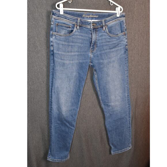 Tommy Bahama Men's 34x32 Distressed Denim Jeans Medium Wash - Picture 1 of 9